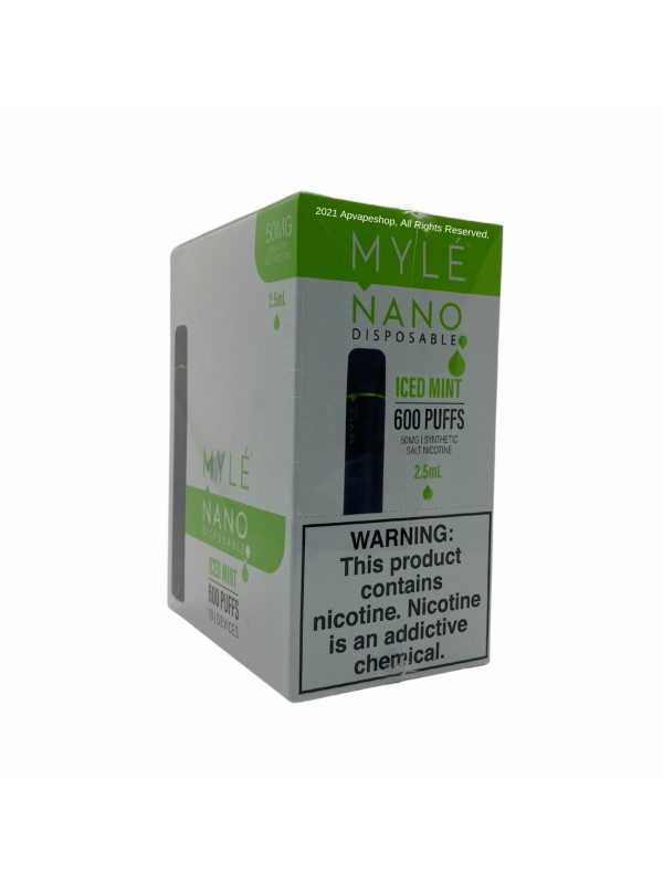 MYLE NANO DISPOSABLE VAPE WHOLESALE