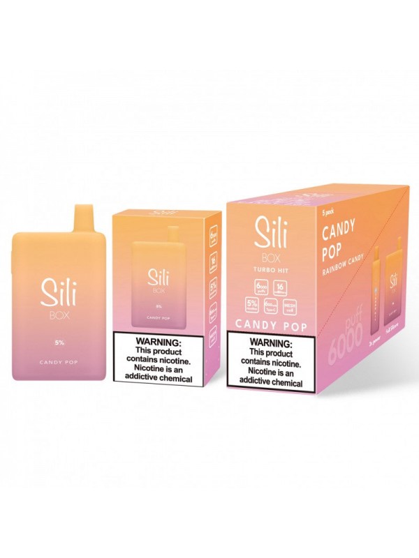 Sili Box Turbo Hit 6000 Puff Disposable Vape Device