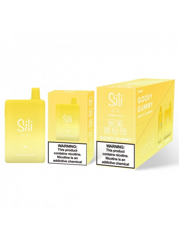 Sili Box Turbo Hit 6000 Puff Disposable Vape Device