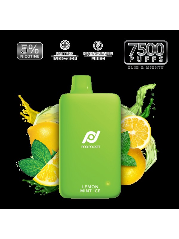 Pod Juice Pod Pocket 7500 Puff Disposable Vape Device