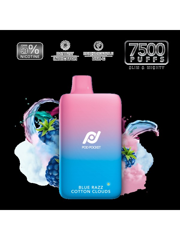 Pod Juice Pod Pocket 7500 Puff Disposable Vape Device