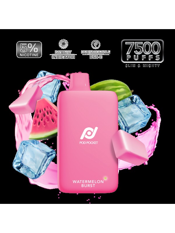 Pod Juice Pod Pocket 7500 Puff Disposable Vape Device