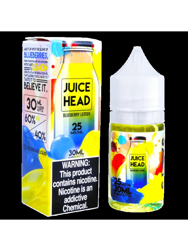 Blueberry Lemon Salt Nic By Juice Head (30ml)