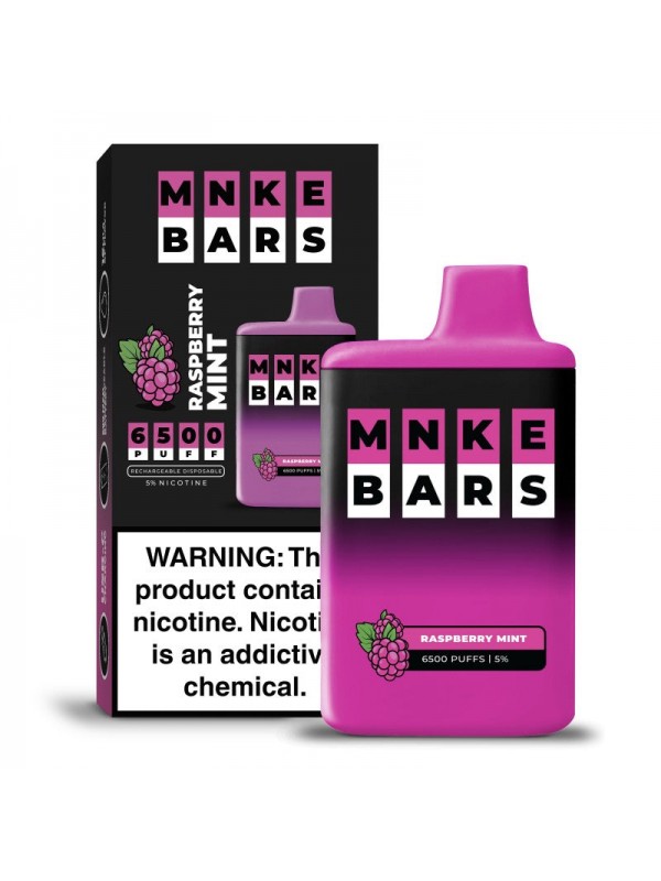 MNKE Bars 6500 Puff Disposable Vape Device