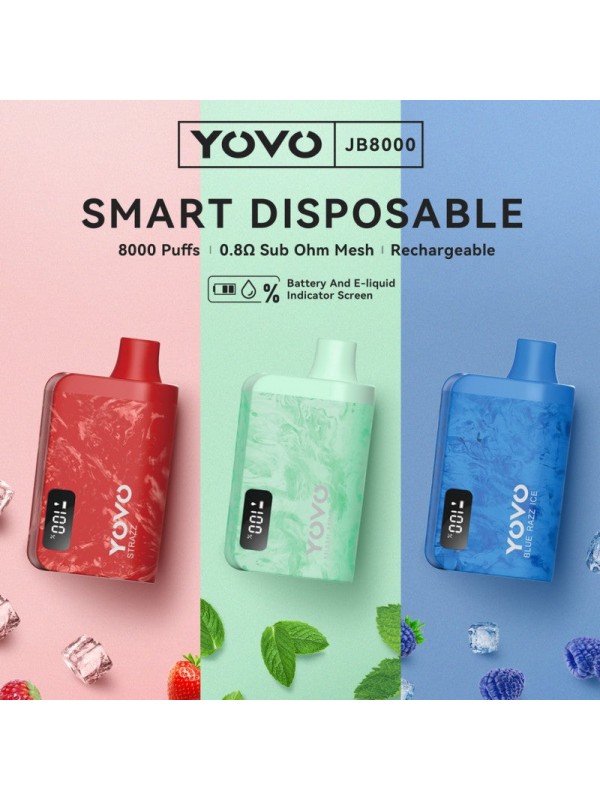 Yovo JB8000 Disposable Vape Device