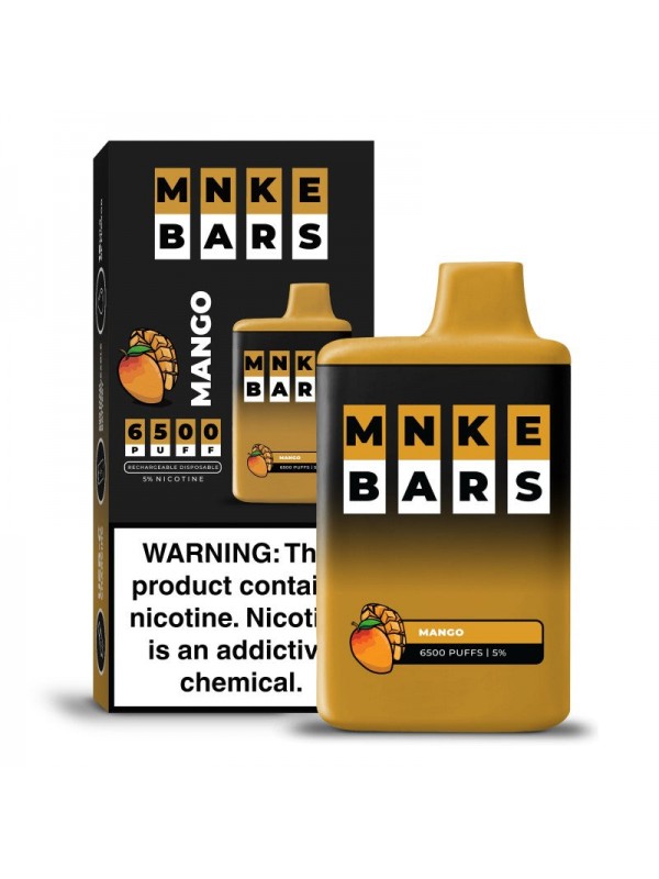 MNKE Bars 6500 Puff Disposable Vape Device