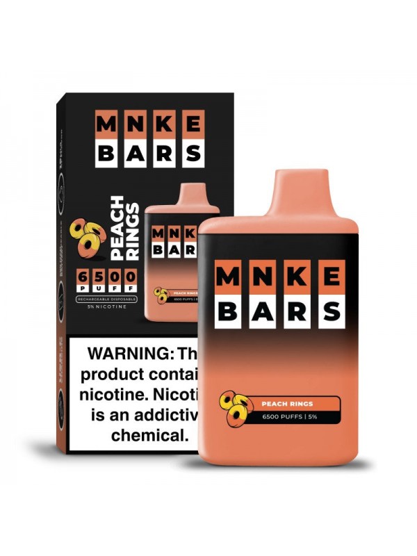 MNKE Bars 6500 Puff Disposable Vape Device