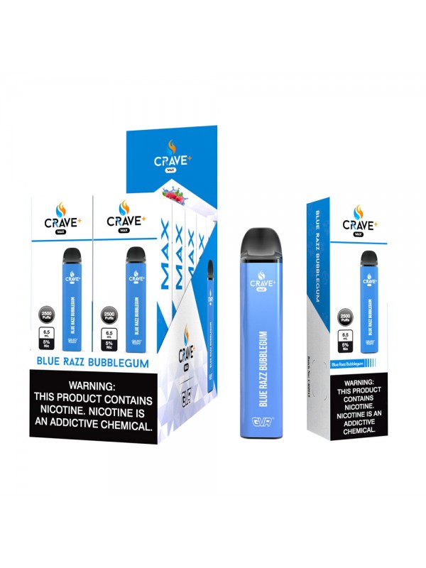 Crave Max 2500 Puff Disposable Vape Device