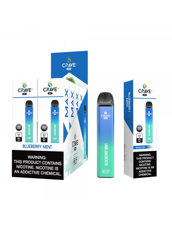 Crave Max 2500 Puff Disposable Vape Device