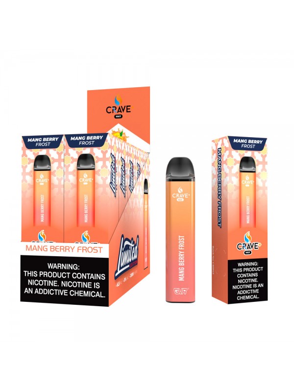 Crave Max 2500 Puff Disposable Vape Device