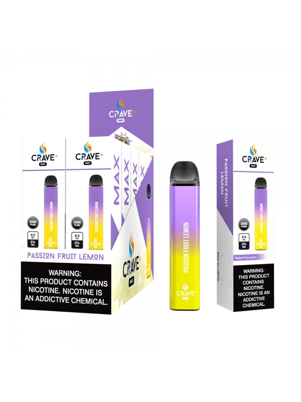 Crave Max 2500 Puff Disposable Vape Device