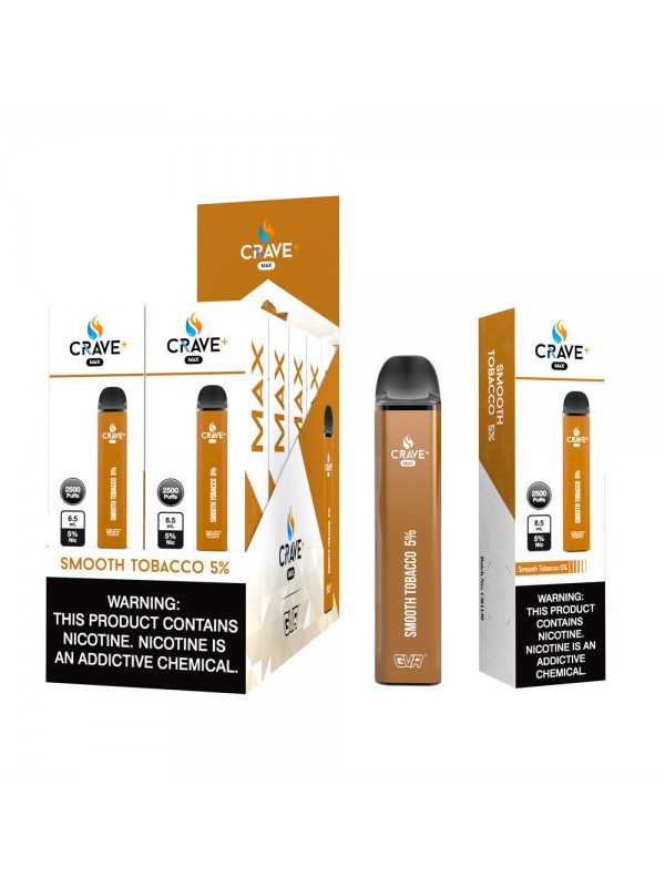 Crave Max 2500 Puff Disposable Vape Device