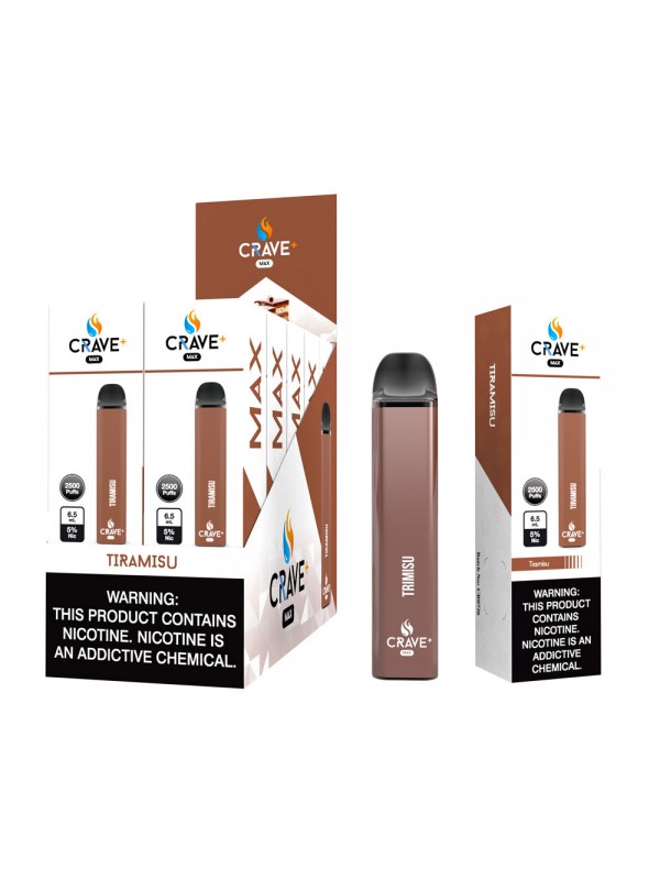 Crave Max 2500 Puff Disposable Vape Device