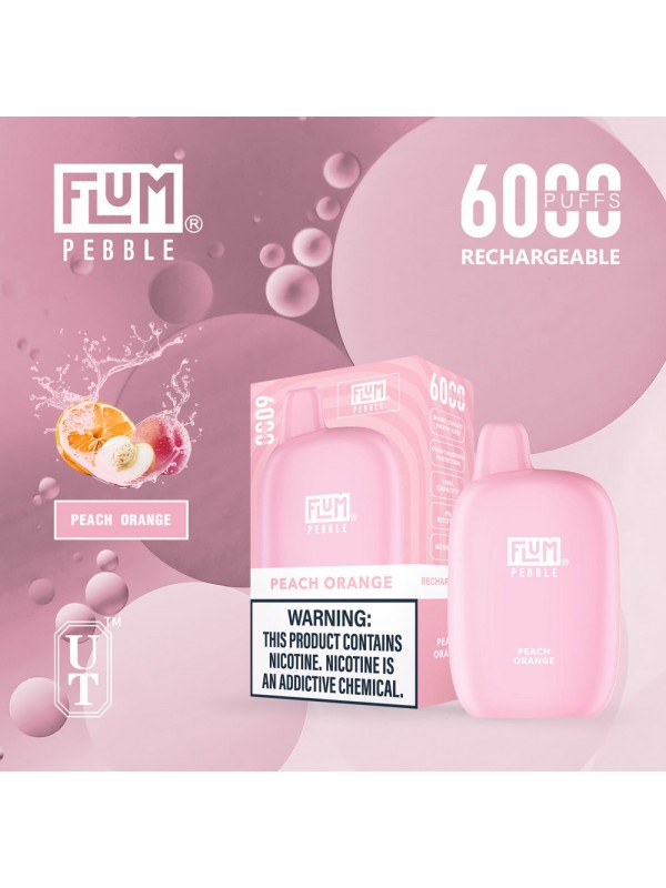 Flum Pebble 6000 Puff Disposable Vape Device