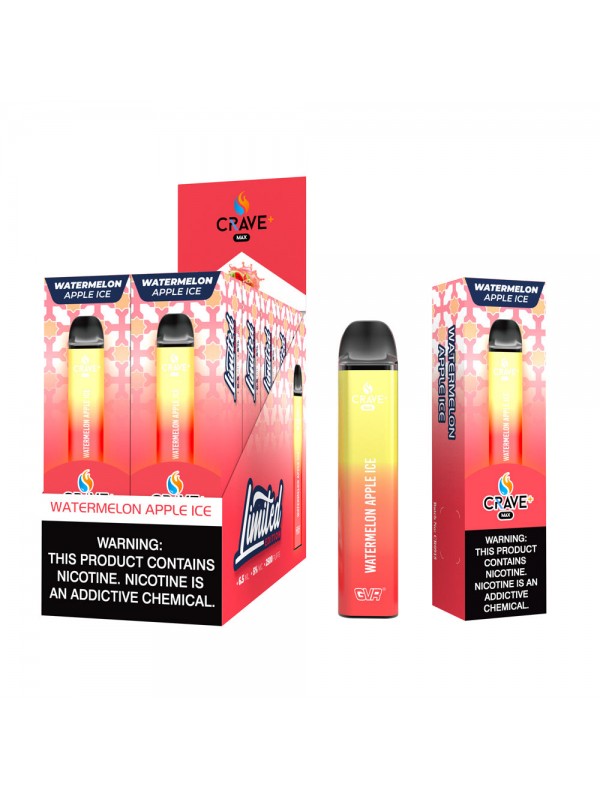 Crave Max 2500 Puff Disposable Vape Device