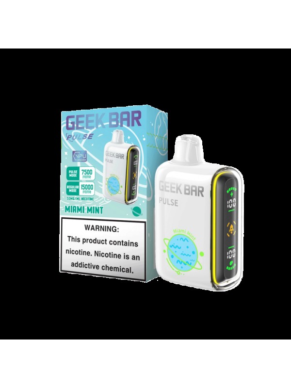 Geek Bar Pulse 15000 Puff Disposable Vape Device