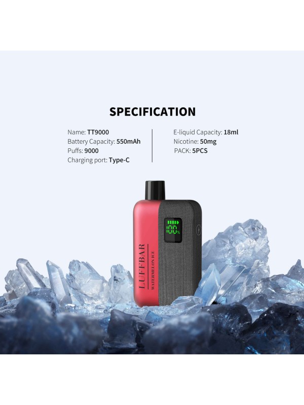 LuffBar TT9000 Disposable Vape Device