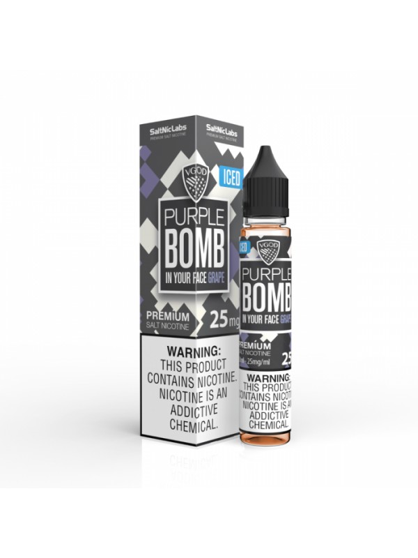 VGOD Iced Purple Bomb 30ml Salt Nic