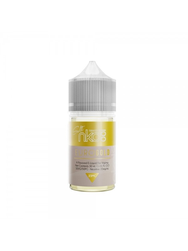 Euro Gold Salt Nic By Naked 100 E-Liquid (30ml)