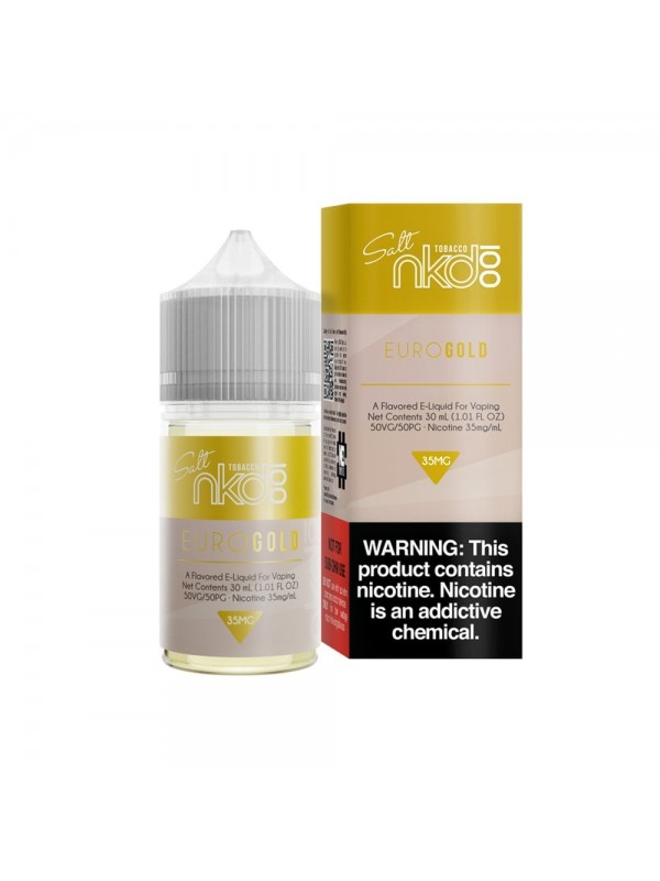 Euro Gold Salt Nic By Naked 100 E-Liquid (30ml)