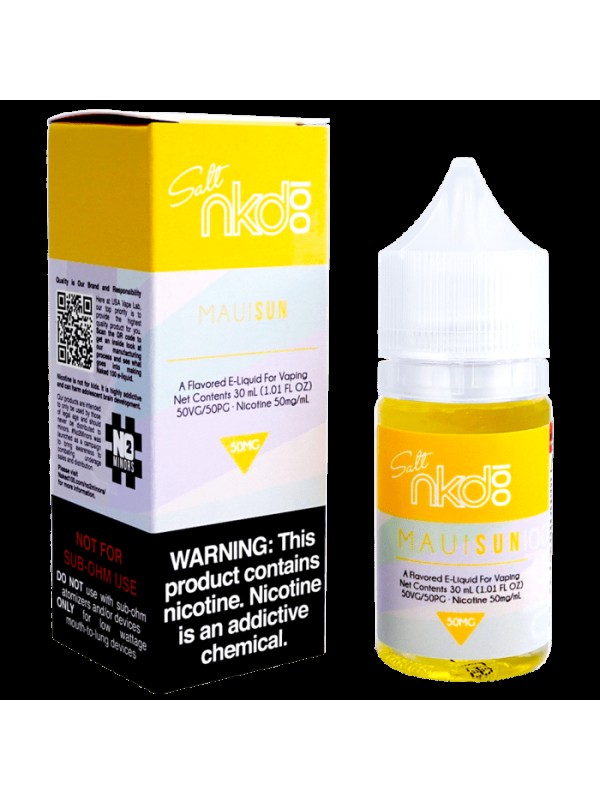 Maui Sun Salt Nic By Naked 100 E-Liquid (30ml)