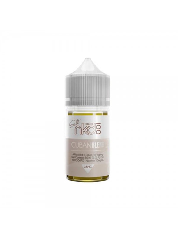 Cuban Blend Salt Nic By Naked 100 E-Liquid (30ml)