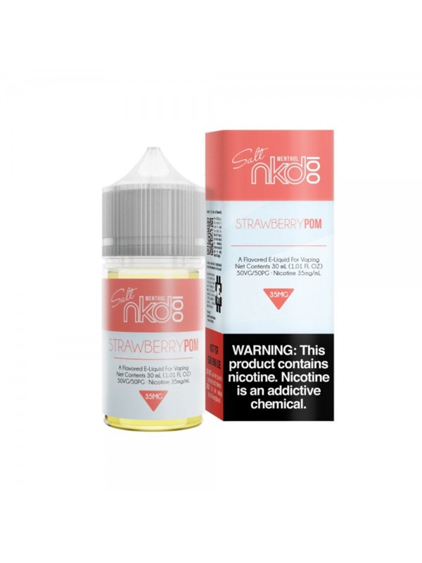 Strawberry POM (Brain Freeze) Salt Nic By Naked 100 E-Liquid (30ml)