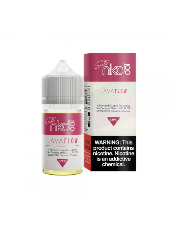 Lava Flow Salt Nic By Naked 100 E-Liquid (30ml)