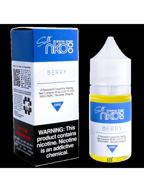 Berry (Very Cool) Salt Nic By Naked 100 E-Liquid (30ml)