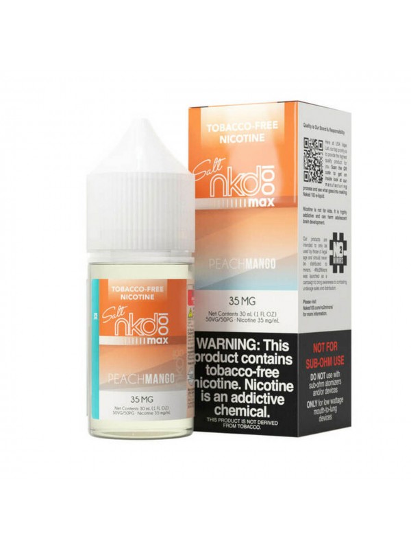 Naked 100 MAX - Peach Mango Ice 30ml