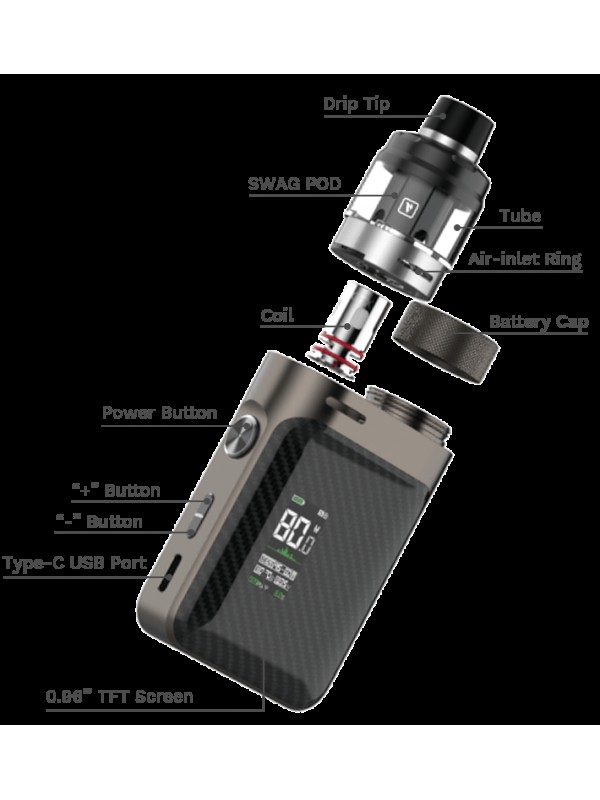 Vaporesso Swag PX80 Pod Mod Starter Kit