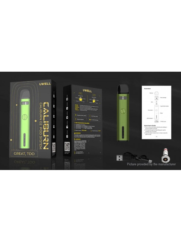 Uwell Caliburn G2 18w Pod System Starter Kit