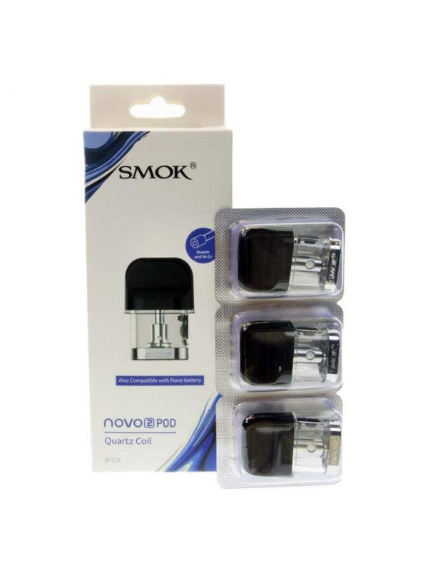 SMOK Novo Replacement Pods / Cartridges (Pack Of 3)