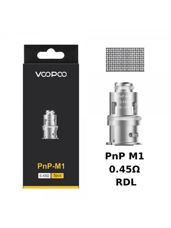 Voopoo PNP Replacement Coils 5 Pack