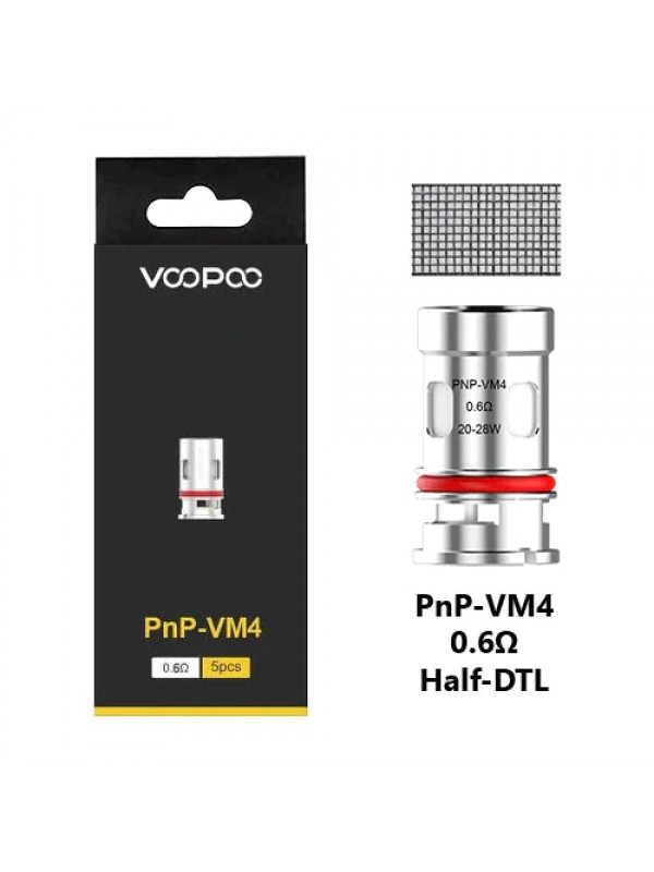 Voopoo PNP Replacement Coils 5 Pack