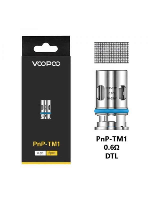 Voopoo PNP Replacement Coils 5 Pack