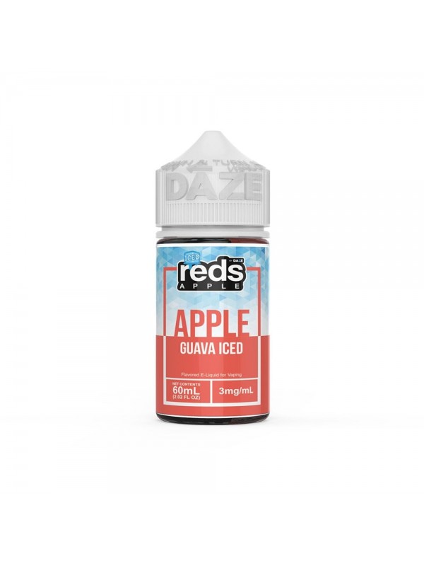 7 DAZE Reds Apple - Iced Guava 60ml E-liquid