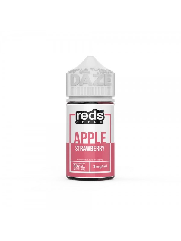 7 DAZE Reds Apple - Strawberry 60ml E-liquid