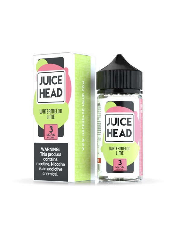 JUICE HEAD E-LIQUID - WATERMELON LIME 100ML