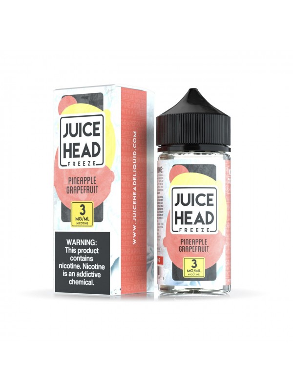 JUICE HEAD E-LIQUID - PINEAPPLE GRAPEFRUIT FREEZE 100ML