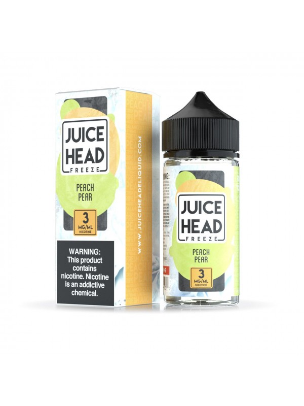 JUICE HEAD E-LIQUID - PEACH PEAR FREEZE 100ML