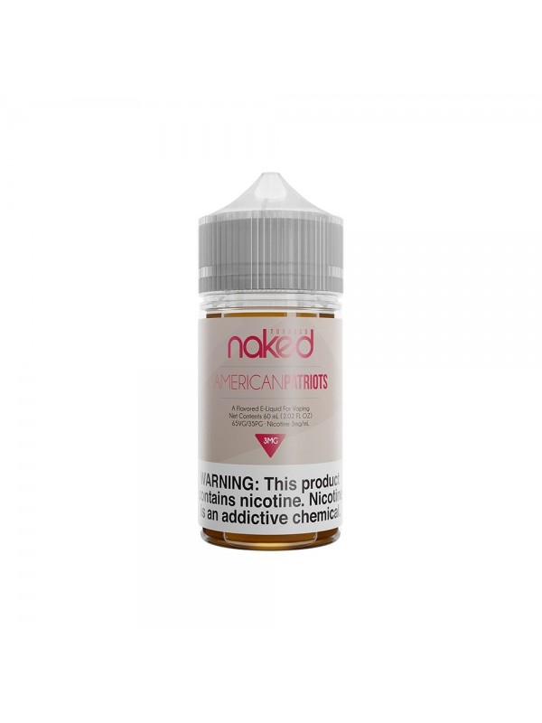 American Patriot By Naked 100 E-Liquid (60ml)