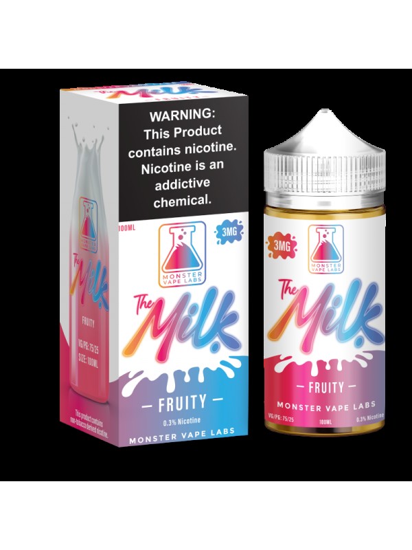 The Milk Fruity Vape Juice By Monster Vape Labs 10...