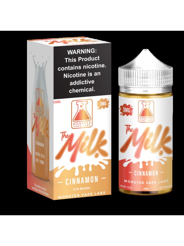 The Milk Cinnamon Vape Juice By Monster Vape Labs ...