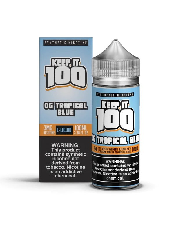 Keep It 100 OG Tropical Blue 100mL E-Liquid