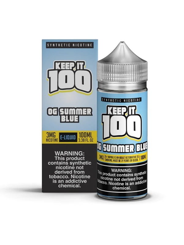 Keep It 100 OG Summer Blue 100mL E-Liquid