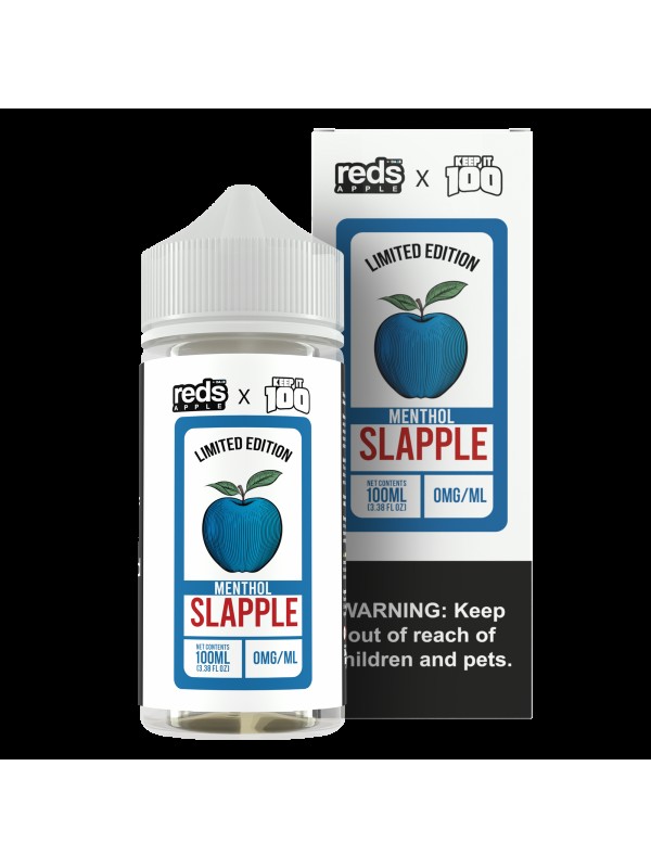 7 Daze Reds X Keep It 100 Slapple Menthol E-Liquid...