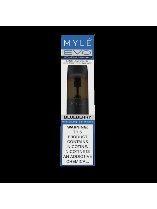 MYLE EVO DISPOSABLE VAPE DEVICE