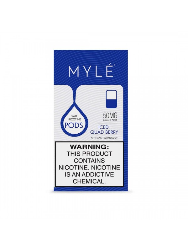 MYLE V4 Replacement Pods – 1 Pack of 4 Pods