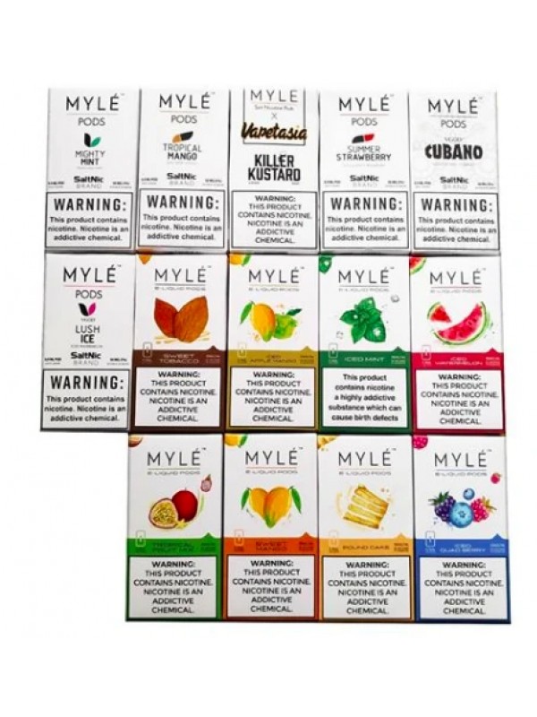 MYLE PODS V1 (4 POD PACK)